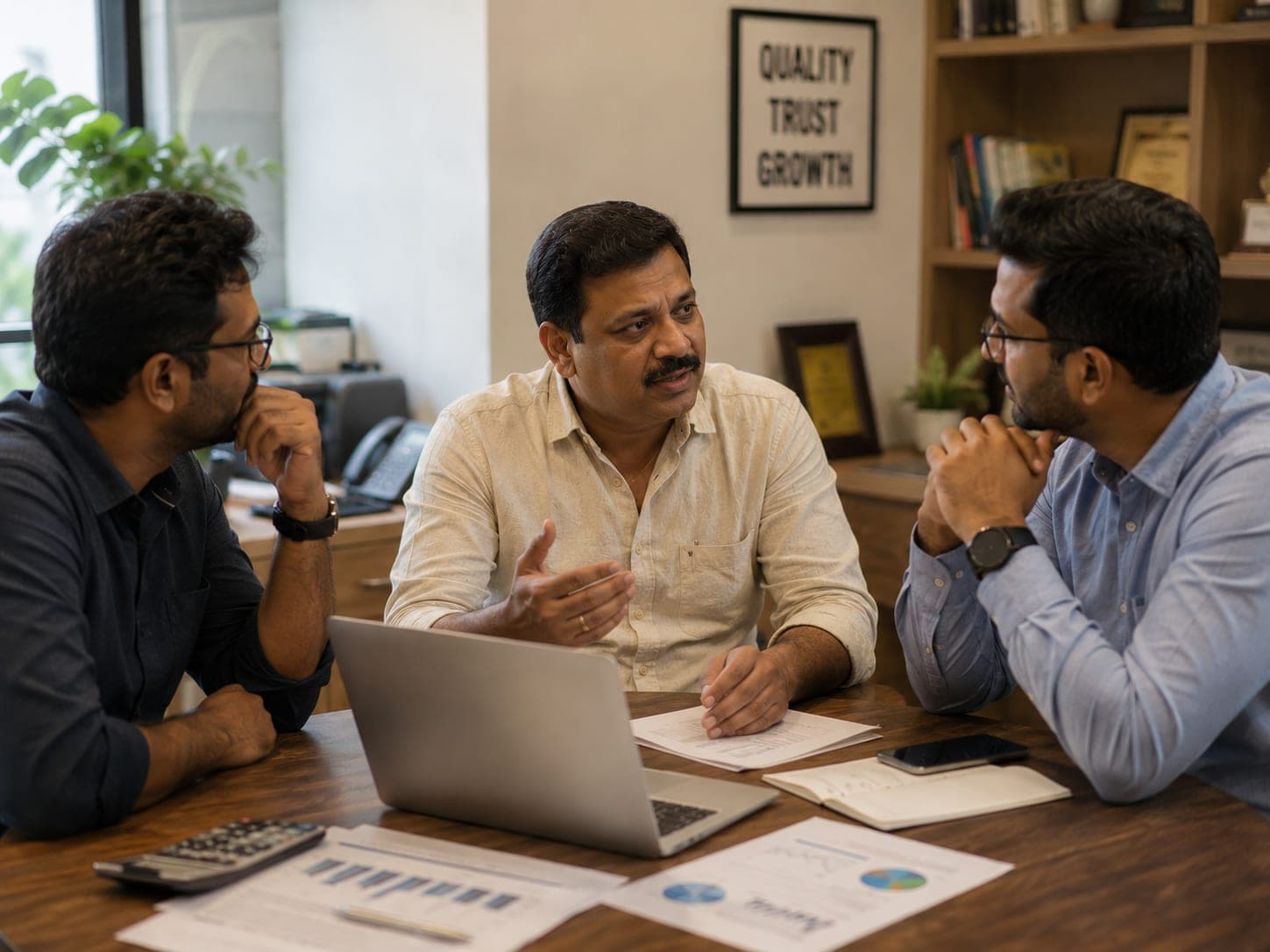 Traditional business owner weighing how to modernize their operations