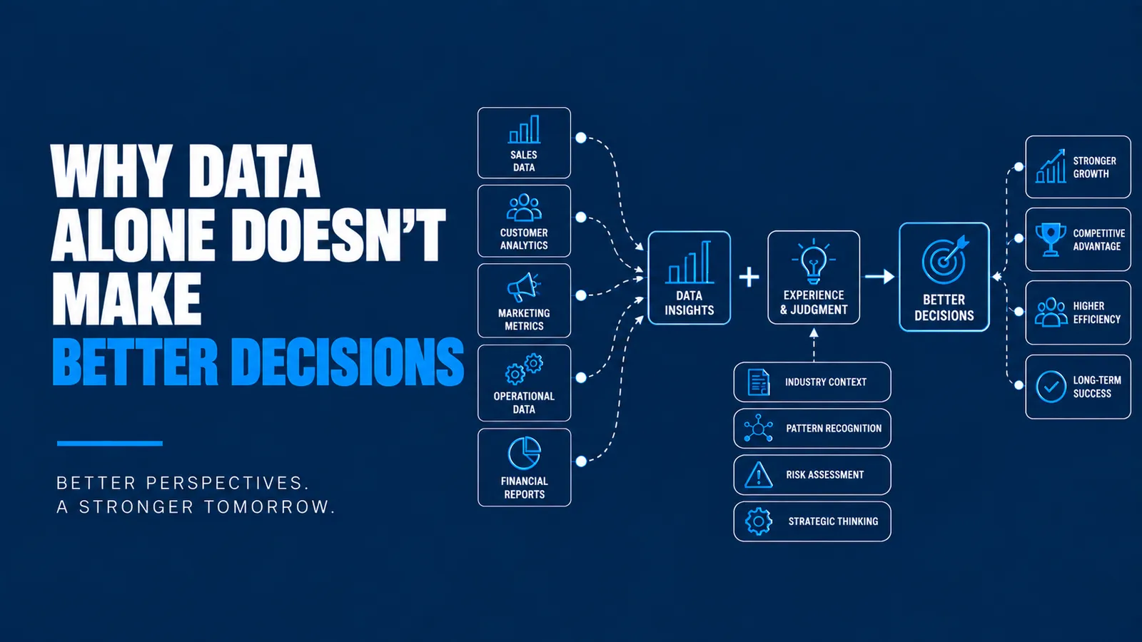 Why Data Alone Doesn't Make Better Decisions