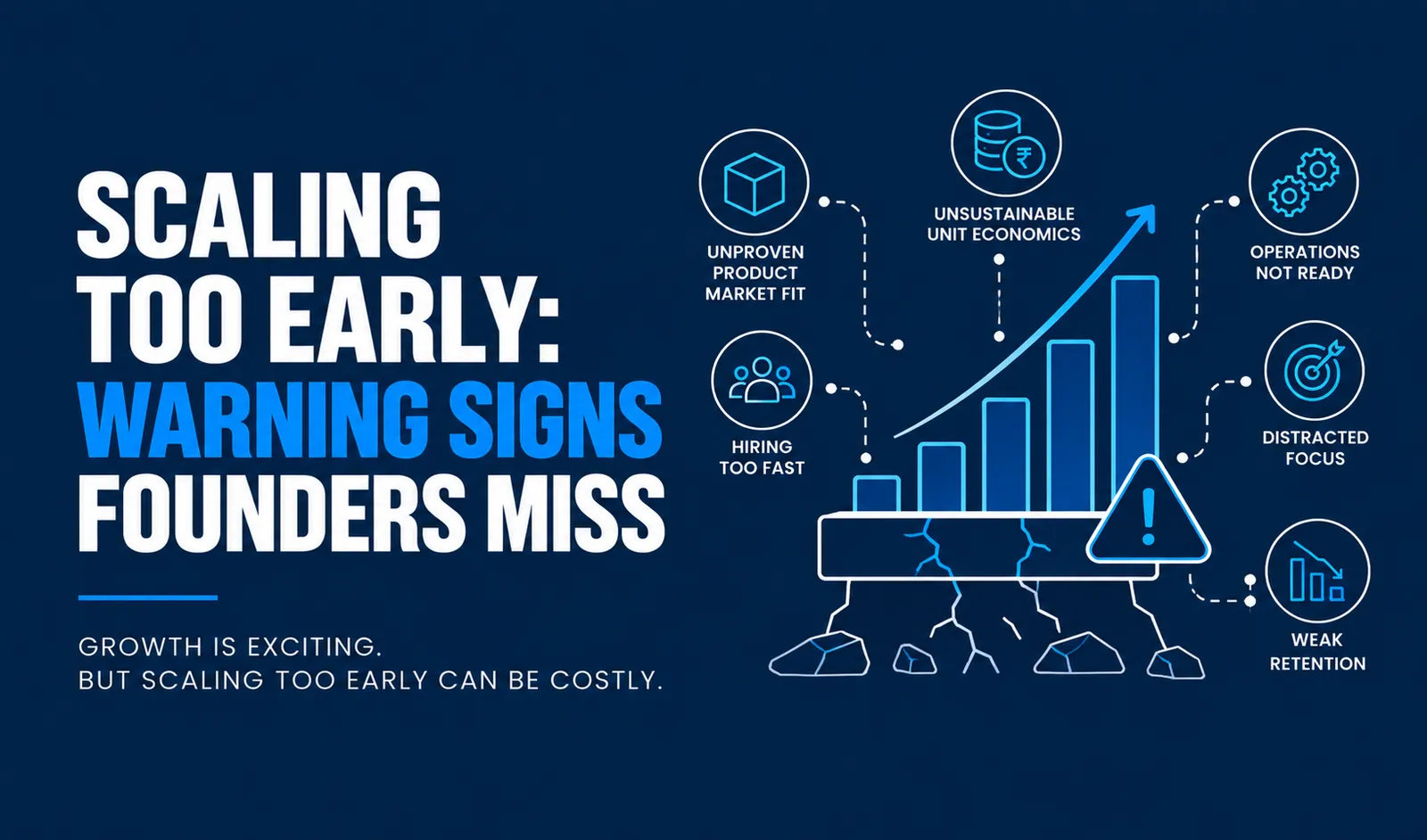 Scaling Too Early: Warning Signs Founders Miss